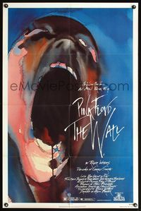 5e951 WALL 1sh '82 Pink Floyd, Roger Waters, rock & roll, great artwork!