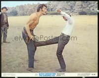 5f401 BUTCH CASSIDY & THE SUNDANCE KID 11x14 still '69 Newman shows Ted Cassidy there are no rules!