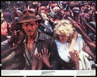 5f591 INDIANA JONES & THE TEMPLE OF DOOM color 11x14 still '84 Harrison Ford & Kate Capshaw!