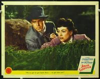 5f319 ABOVE SUSPICION LC #4 '43 close up of Joan Crawford & Fred MacMurray with binoculars!