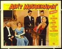 5f325 AIN'T MISBEHAVIN' LC #4 '55 Piper Laurie shakes her tailfeathers, Rory Calhoun, Jack Carson!