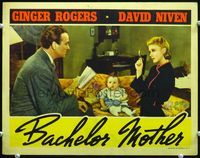 5f349 BACHELOR MOTHER LC '39 David Niven thinks the baby Ginger Rogers found is really hers!