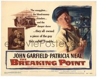 5f104 BREAKING POINT TC '50 John Garfield, Patricia Neal, from Ernest Hemingway's story!