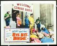 5f406 BYE BYE BIRDIE LC '63 Janet Leigh and Dick Van Dyke welcome Jesse Pearson to town!