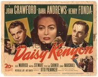 5f120 DAISY KENYON TC '47 Joan Crawford, Henry Fonda, Dana Andrews, directed by Otto Preminger!