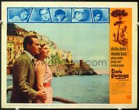 5f444 DARK PURPOSE LC#1 '64 Shirley Jones & Rossano Brazzi at oceanside!