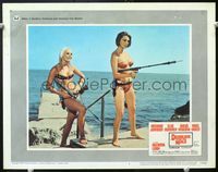 5f447 DEADLIER THAN THE MALE LC#1 '67 sexy Elke Sommer & Sylva Koscina w/bikinis & spearguns!