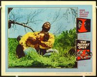 5f448 DEFIANT ONES LC#4 '58 escaped con Sidney Poitier cradling Tony Curtis!