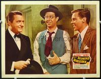 5f462 DIAMOND HORSESHOE LC '45 Phil Silvers between Dick Haymes and his dad William Gaxton!