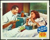 5f469 DOCTOR & THE GIRL LC#7 '49 Glenn Ford, bedridden Janet Leigh!