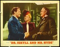 5f475 DR. JEKYLL & MR. HYDE LC#4 R54 Lana Turner watches Spencer Tracy shakes hands w/Donald Crisp!