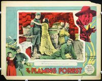 5f499 FLAMING FOREST LC '26 Mountie Antonio Moreno must arrest pretty Renee Adoree's brother!