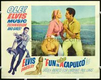 5f514 FUN IN ACAPULCO LC#6 '63 Elvis Presley in fabulous Acapulco, Mexico, sexy Ursula Andress!