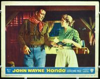 5f563 HONDO LC#1 '53 3D John Wayne & Geraldine Page, John Farrow directed!