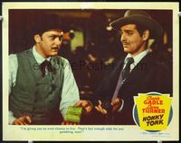 5f566 HONKY TONK LC '41 gambler Clark Gable gambles a wad of cash against a man's life!