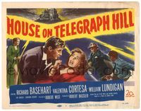 5f170 HOUSE ON TELEGRAPH HILL TC '51 Basehart, Valentine Cortesa, directed by Robert Wise!