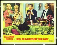 5f578 HOW TO MURDER YOUR WIFE LC#8 '65 Jack Lemmon, Virna Lisi, the most sadistic comedy!