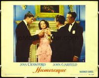 5f581 HUMORESQUE LC#8 '46 Joan Crawford is a woman with a heart she can't control!