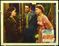 5f588 I WAS A MALE WAR BRIDE LC#4 '49 Cary Grant & Ann Sheridan glare at Marion Marshall!
