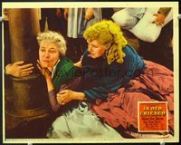 5f590 IN OLD CHICAGO LC '38 pretty Alice Faye comforts Alice Brady clutching metal pole!