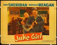 5f610 JUKE GIRL LC '42 Gene Lockhart & George Tobias try to take gun from Alan Hale!