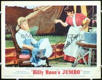 5f034 JUMBO signed LC #5 '62 by Martha Raye, who's close up with Doris Day sitting in chair!