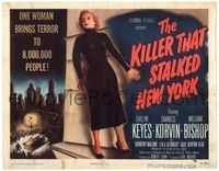 5f188 KILLER THAT STALKED NEW YORK TC '50 unseen killer stalks Evelyn Keyes & 8,000,000 people!