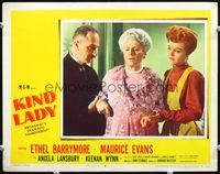 5f618 KIND LADY LC#8 '51 Ethel Barrymore & Angela Lansbury w/Keenan Wynn!