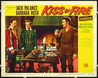 5f622 KISS OF FIRE LC#4 '55 Jack Palance as El Tigre, Rex Reason!
