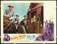 5f634 LAST OUTPOST LC R61 Ronald Reagan & Rhonda Fleming, Cavalry Charge!