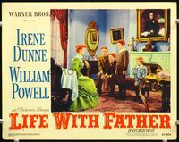 5f645 LIFE WITH FATHER LC#2 '47 Irene Dunne, Jimmy Lydon & three more red-headed sons!