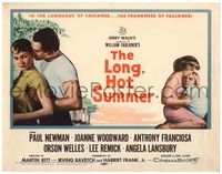 5f199 LONG, HOT SUMMER TC '58 Paul Newman, Joanne Woodward, Faulkner directed by Martin Ritt!