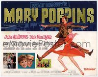 5f213 MARY POPPINS TC R80 Julie Andrews & Dick Van Dyke in Walt Disney's musical classic!