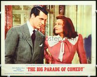 5f701 MGM'S BIG PARADE OF COMEDY LC#2 '64 c/u of Cary Grant & Kate Hepburn from Philadelphia Story!