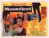 5f216 MOONFLEET TC '55 Fritz Lang, Stewart Granger, Joan Greenwood, sexy Viveca Lindfors!