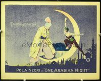 5f743 ONE ARABIAN NIGHT LC '20 Ernst Lubitsch's Sumurun starring Pola Negri & Lubitsch himself!