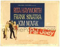 5f233 PAL JOEY TC '57 art of Frank Sinatra with sexy Rita Hayworth & Kim Novak!