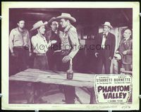 5f763 PHANTOM VALLEY LC '47 Charles Starrett as the Durango Kid glares at Virginia Hunter!