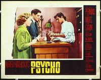 5f777 PSYCHO LC #4 '60 Alfred Hitchcock, Vera Miles & John Gavin at motel with Anthony Perkins!