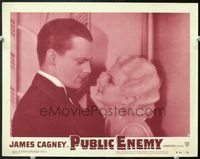 5f780 PUBLIC ENEMY LC#6 R54 incredible close up of James Cagney in tux with sexy Jean Harlow!