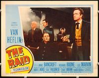 5f785 RAID LC#4 '54 Hugo Fregonese directed, Van Heflin, Richard Boone!