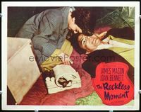 5f793 RECKLESS MOMENT LC#7 '49 James Mason with Joan Bennett, directed by Max Ophuls!