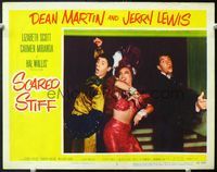 5f817 SCARED STIFF LC#3 '53 wacky c/u of Dean Martin & Jerry Lewis dancing with Carmen Miranda!