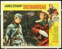 5f830 SHENANDOAH LC#2 '65 close up of enraged James Stewart screaming at Civil War soldier!
