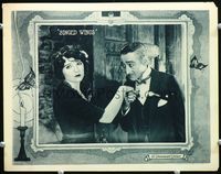 5f838 SINGED WINGS LC '22 Adolphe Menjou holds pretty Bebe Daniels' hand!