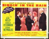 5f839 SINGIN' IN THE RAIN LC#3 '52 Gene Kelly, Donald O'Connor, Debbie Reynolds, Millard Mitchell