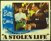 5f870 STOLEN LIFE LC '46 Bette Davis as identical twins with different fates, Charlie Ruggles