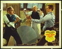 5f895 SWEET ROSIE O'GRADY LC '43 Irish bartender tries to stop Young & Menjou from fighting w/beer!