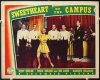 5f896 SWEETHEART OF THE CAMPUS LC '41 Ruby Keeler, Ozzie Nelson & his big band!