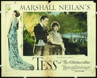 5f912 TESS OF THE D'URBERVILLES LC '24 Conrad Nagel asks Blanche Sweet why she is so unhappy!